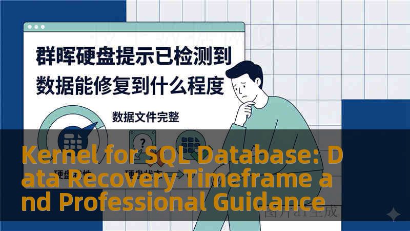 Kernel for SQL Database: Data Recovery Timeframe and Professional Guidance