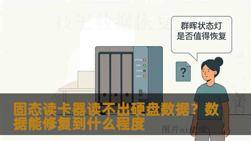 固态读卡器读不出硬盘数据？数据能修复到什么程度