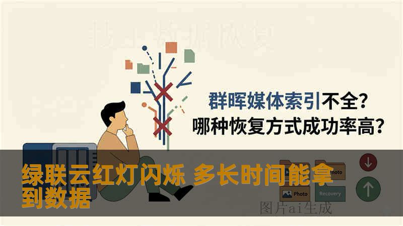 绿联云红灯闪烁 多长时间能拿到数据