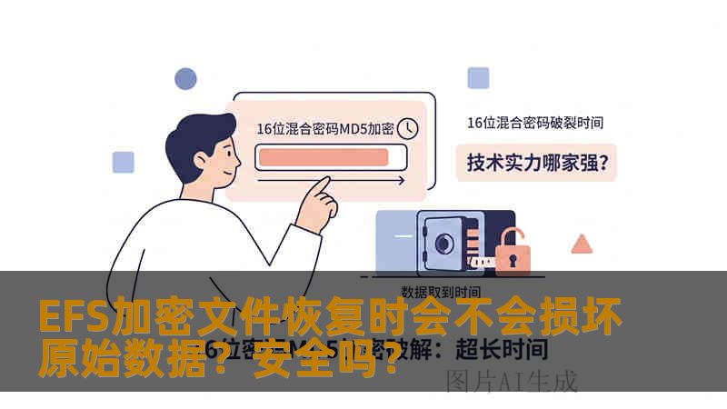 EFS加密文件恢复时会不会损坏原始数据？安全吗？