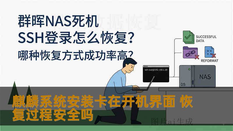 麒麟系统安装卡在开机界面 恢复过程安全吗