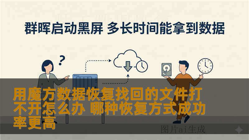 用魔方数据恢复找回的文件打不开怎么办 哪种恢复方式成功率更高