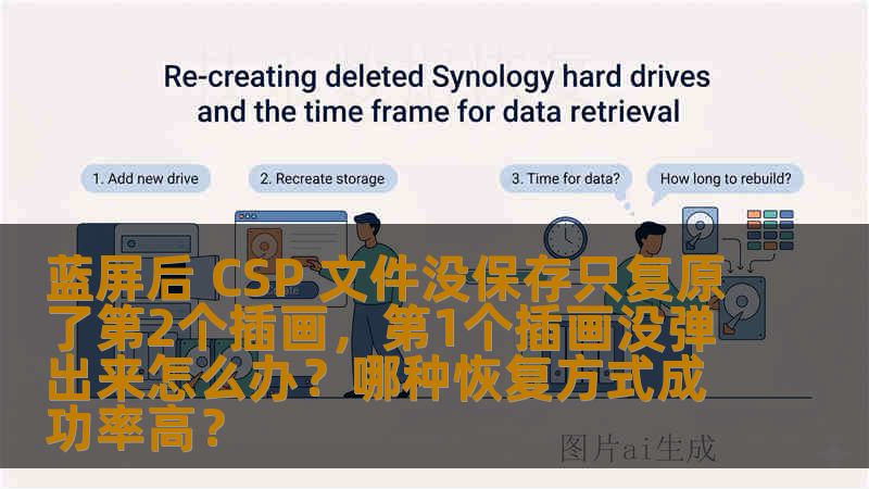 蓝屏后 CSP 文件没保存只复原了第2个插画，第1个插画没弹出来怎么办？哪种恢复方式成功率高？