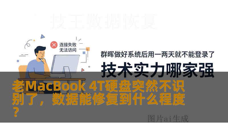 老MacBook 4T硬盘突然不识别了,数据能修复到什么程度? 老MacBook 4T硬盘突然不识别了,数据能修复到什么程度?