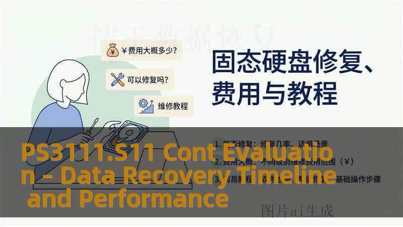 PS3111.S11 Cont Evaluation – Data Recovery Timeline and Performance