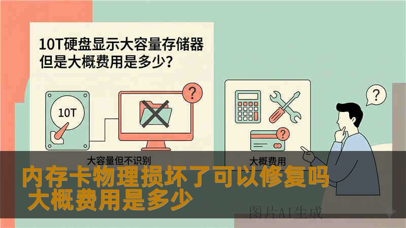 内存卡物理损坏了可以修复吗 大概费用是多少