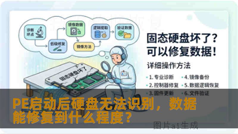 PE启动后硬盘无法识别,数据能修复到什么程度? PE启动后硬盘无法识别,数据能修复到什么程度?