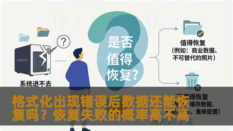 格式化出现错误后数据还能恢复吗？恢复失败的概率高不高