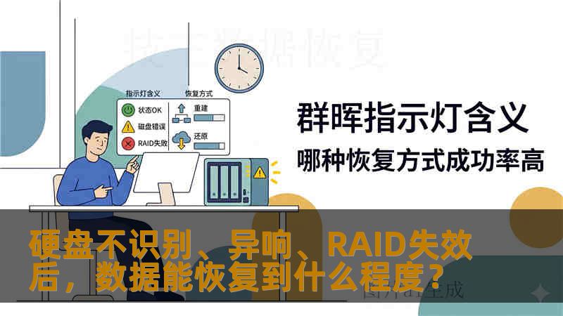 硬盘不识别、异响、RAID失效后，数据能恢复到什么程度？