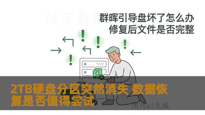 2TB硬盘分区突然消失 数据恢复是否值得尝试