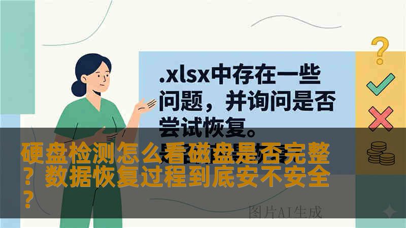 硬盘检测怎么看磁盘是否完整？数据恢复过程到底安不安全？