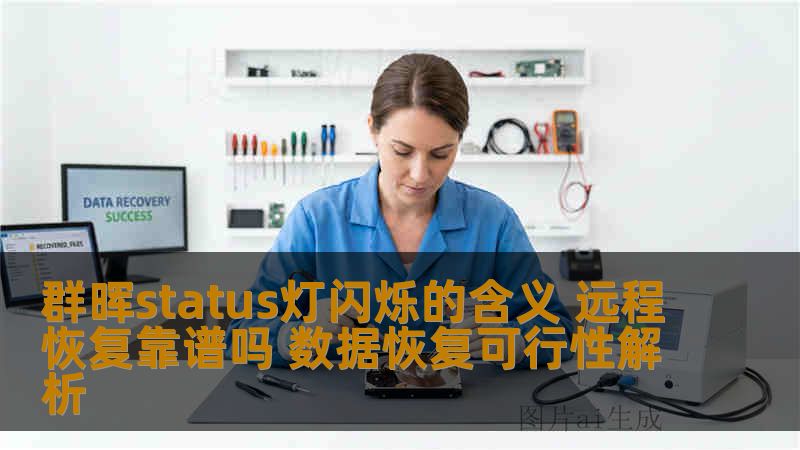 群晖status灯闪烁的含义 远程恢复靠谱吗 数据恢复可行性解析