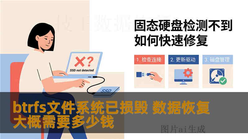 btrfs文件系统已损毁 数据恢复大概需要多少钱