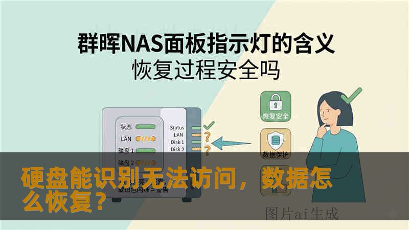 硬盘能识别无法访问，数据怎么恢复？
