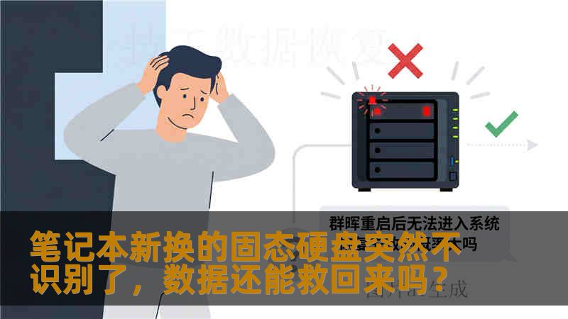 笔记本新换的固态硬盘突然不识别了，数据还能救回来吗？