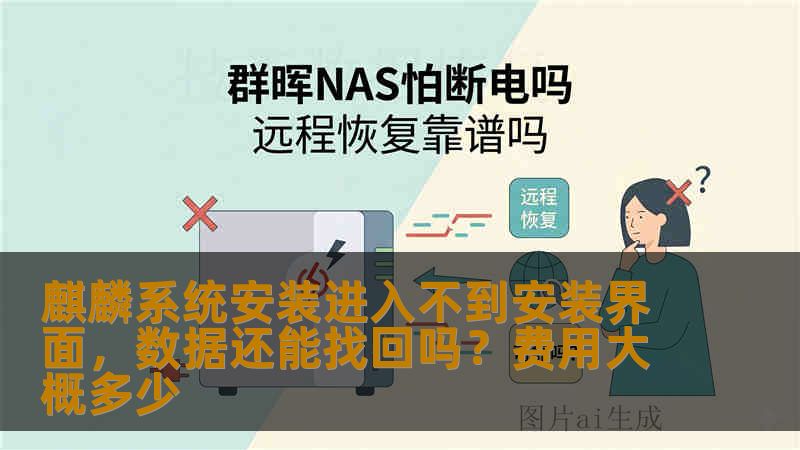 麒麟系统安装进入不到安装界面，数据还能找回吗？费用大概多少