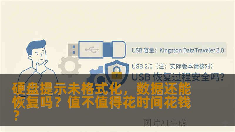 硬盘提示未格式化,数据还能恢复吗?值不值得花时间花钱? 硬盘提示未格式化,数据还能恢复吗?值不值得花时间花钱?