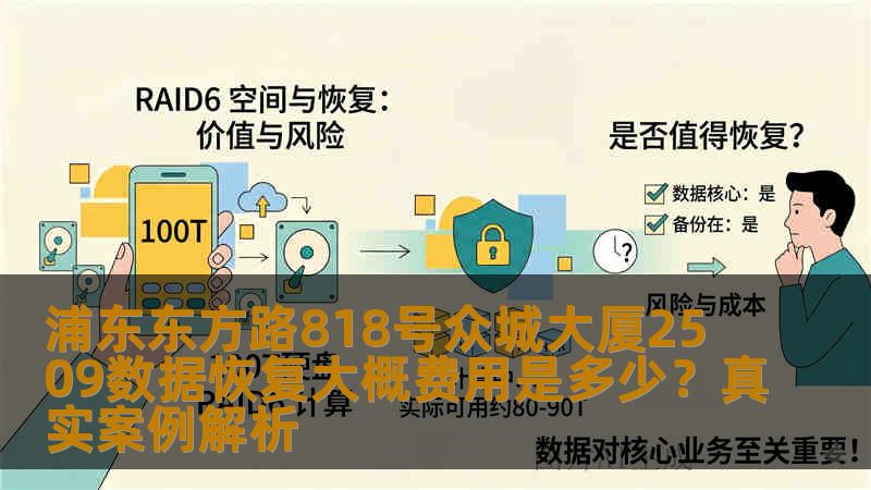 浦东东方路818号众城大厦2509数据恢复大概费用是多少？真实案例解析