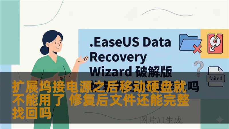 扩展坞接电源之后移动硬盘就不能用了 修复后文件还能完整找回吗