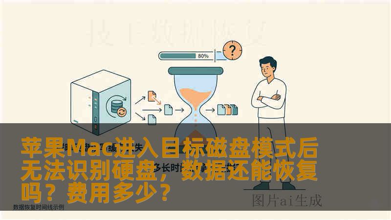 苹果Mac进入目标磁盘模式后无法识别硬盘，数据还能恢复吗？费用多少？