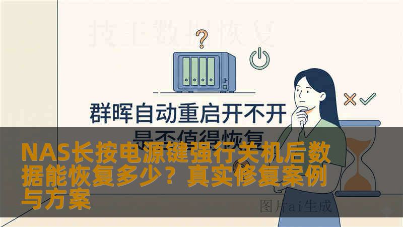 NAS长按电源键强行关机后数据能恢复多少？真实修复案例与方案