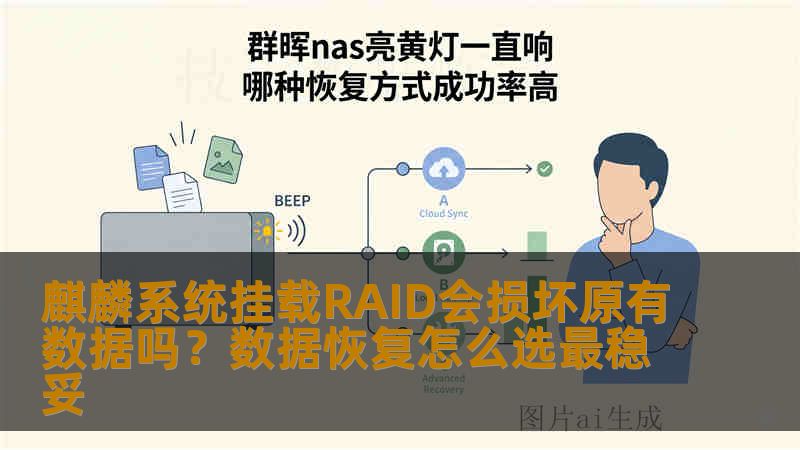 麒麟系统挂载RAID会损坏原有数据吗？数据恢复怎么选最稳妥
