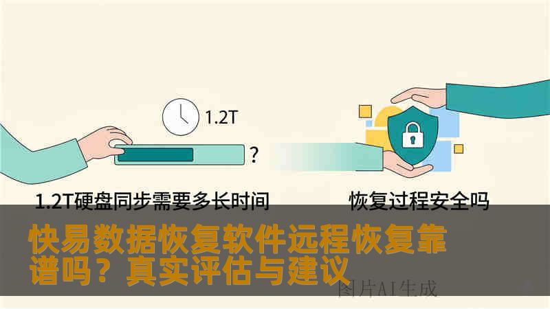 快易数据恢复软件远程恢复靠谱吗？真实评估与建议