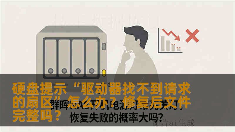 硬盘提示“驱动器找不到请求的扇区”怎么办？修复后文件完整吗？