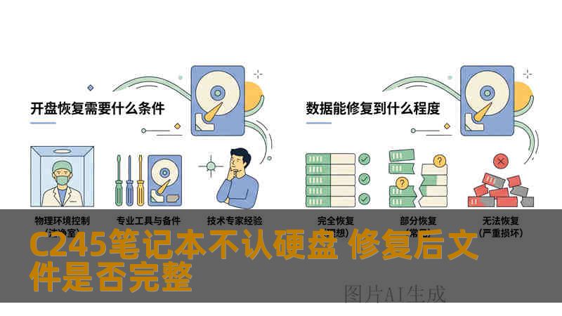 C245笔记本不认硬盘 修复后文件是否完整