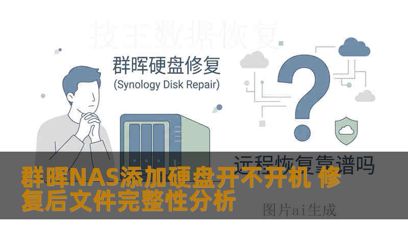 群晖NAS添加硬盘开不开机 修复后文件完整性分析