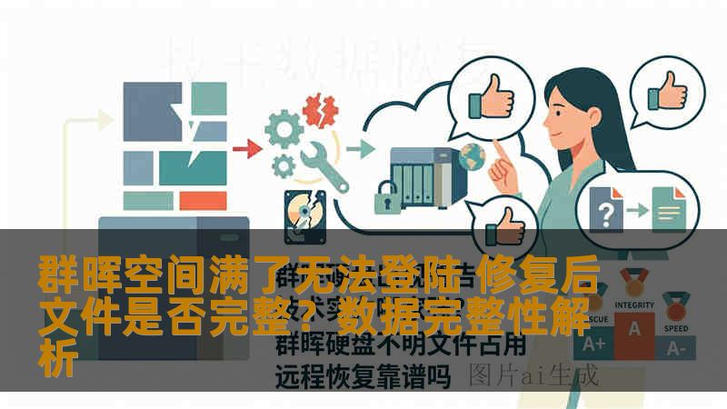 群晖空间满了无法登陆 修复后文件是否完整？数据完整性解析
