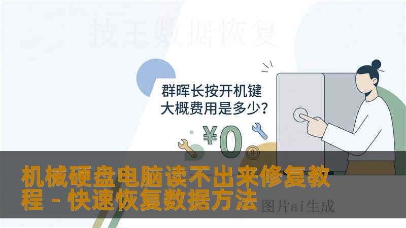 机械硬盘电脑读不出来修复教程 - 快速恢复数据方法