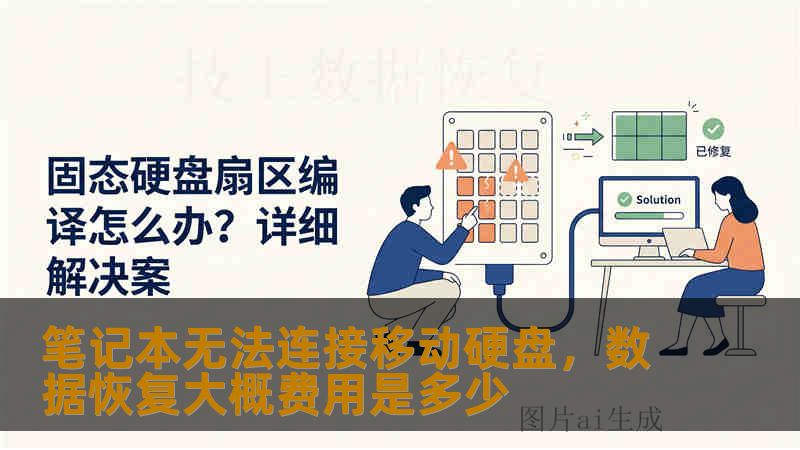 笔记本无法连接移动硬盘，数据恢复大概费用是多少