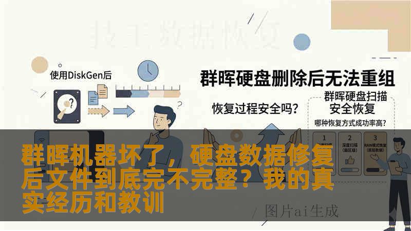 群晖机器坏了，硬盘数据修复后文件到底完不完整？我的真实经历和教训