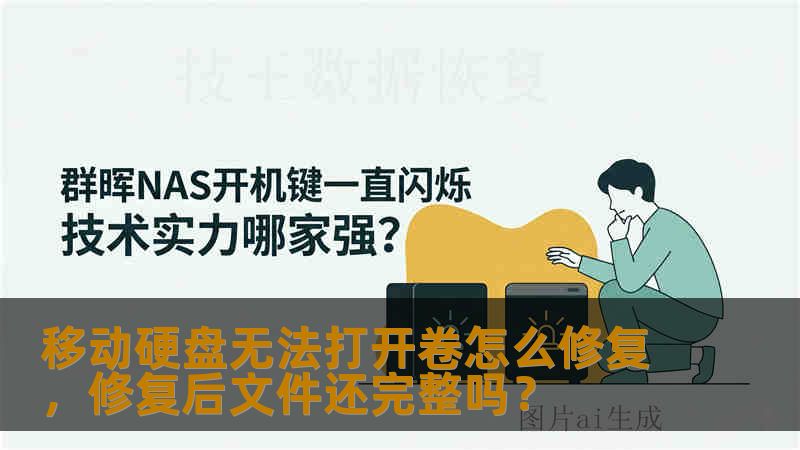 移动硬盘无法打开卷怎么修复，修复后文件还完整吗？