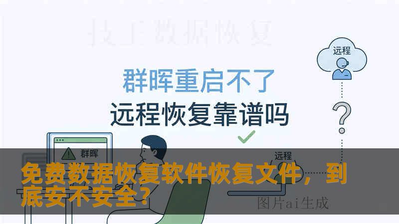 免费数据恢复软件恢复文件，到底安不安全？