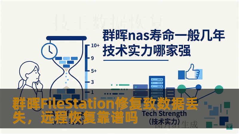 群晖FileStation修复致数据丢失，远程恢复靠谱吗