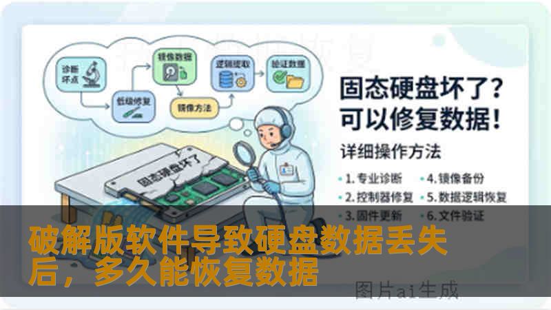 破解版软件导致硬盘数据丢失后，多久能恢复数据
