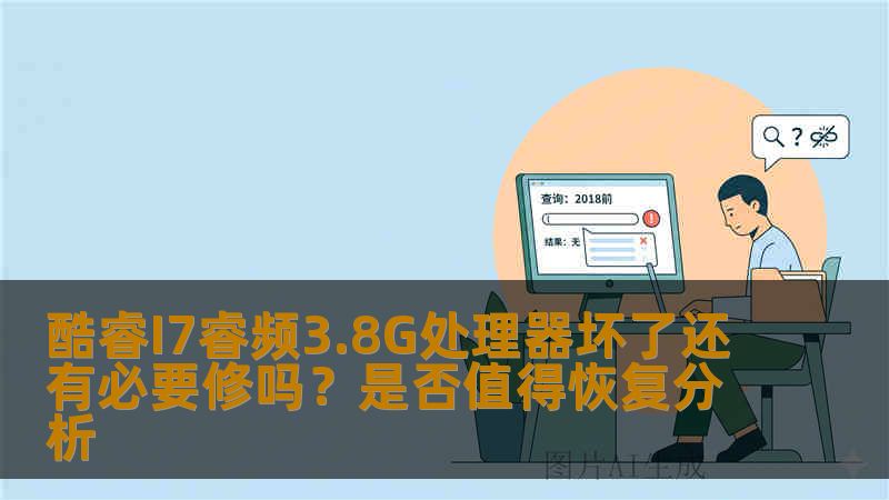 酷睿I7睿频3.8G处理器坏了还有必要修吗？是否值得恢复分析
