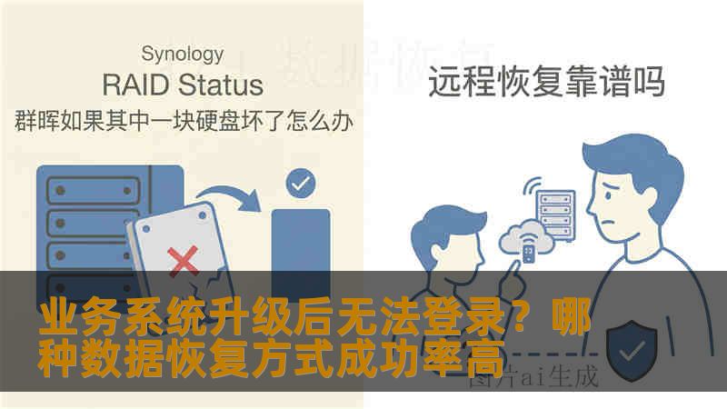 业务系统升级后无法登录？哪种数据恢复方式成功率高