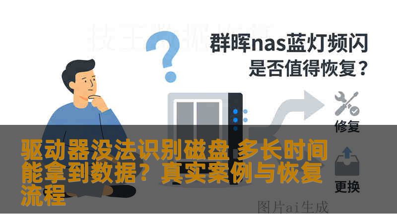 驱动器没法识别磁盘 多长时间能拿到数据？真实案例与恢复流程