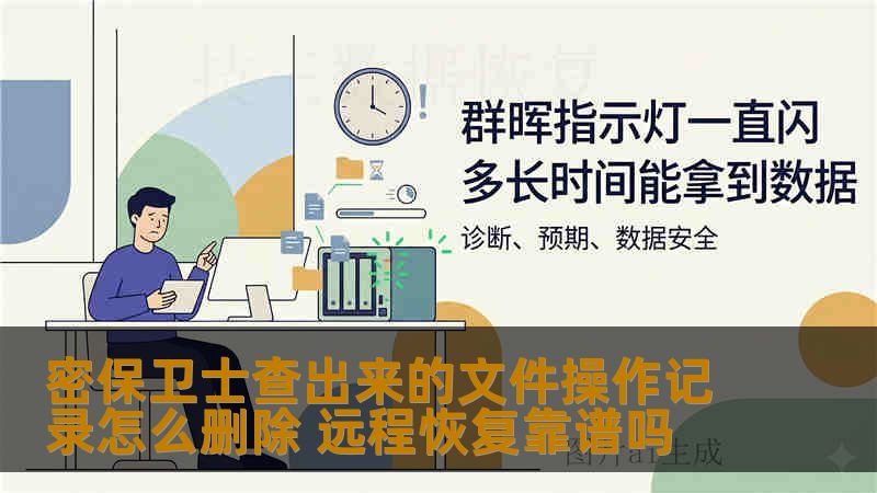 密保卫士查出来的文件操作记录怎么删除 远程恢复靠谱吗