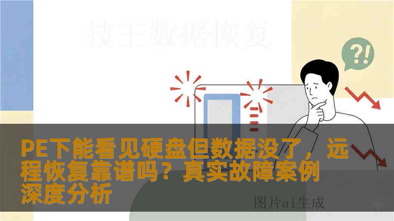 PE下能看见硬盘但数据没了，远程恢复靠谱吗？真实故障案例深度分析