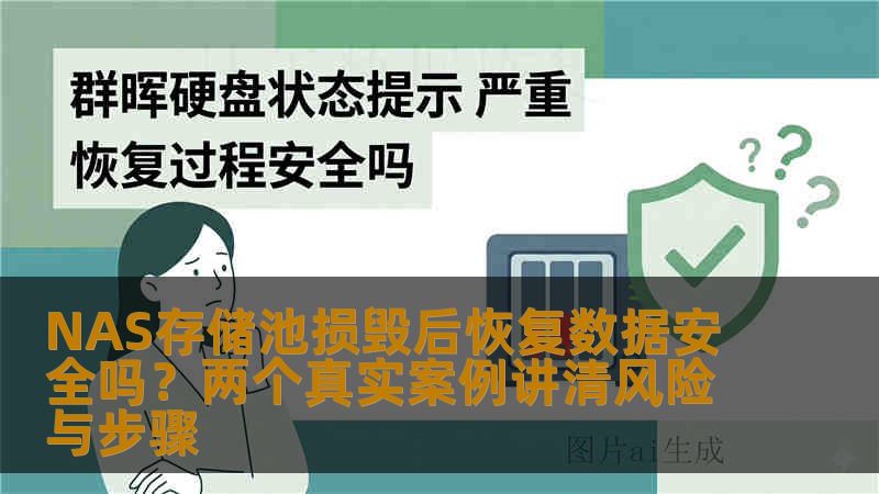 NAS存储池损毁后恢复数据安全吗？两个真实案例讲清风险与步骤