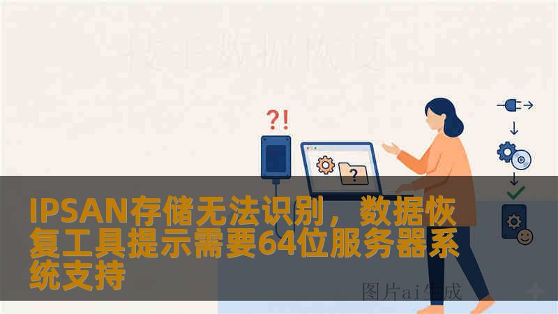 IPSAN存储无法识别，数据恢复工具提示需要64位服务器系统支持