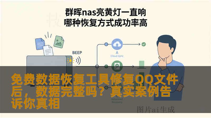免费数据恢复工具修复QQ文件后，数据完整吗？真实案例告诉你真相