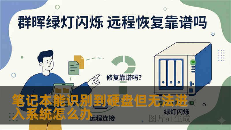 笔记本能识别到硬盘但无法进入系统怎么办