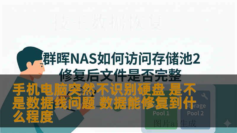 手机电脑突然不识别硬盘 是不是数据线问题 数据能修复到什么程度