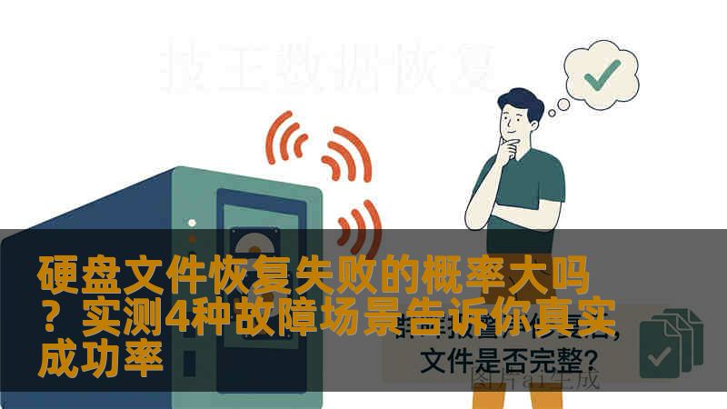 硬盘文件恢复失败的概率大吗？实测4种故障场景告诉你真实成功率