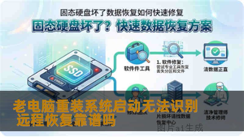 老电脑重装系统启动无法识别 远程恢复靠谱吗